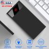 20000mAh Power Bank Ultra-thin External Battery Pack Phone Charger Dual USB Ports Flashlight Battery Remain Display