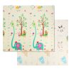 5.9x6.5FT Foldable Baby Play Mat Extra Large Waterproof Activity Playmat For Floor With Carrying Bag Reversible Foam Baby Mat For Babies Toddlers Infa