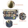 5PCS Baby Nappy Diaper Bags Set Mummy Diaper Shoulder Bags w/ Nappy Changing Pad Insulated Pockets Travel Tote Bags For Mom Dad