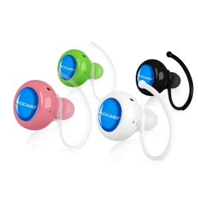 Mini  Stereo Wireless V3.0 Headset Pink (Option: GiftMiniBTHeadSet Green)