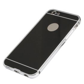 Slim Shock-resistant Mirror Case For iPhone 6 Plus/6s Plus (Option: IP6PMirrorCase Black)