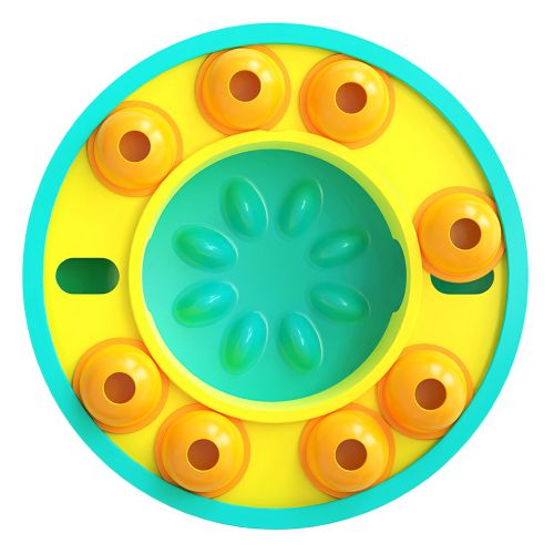 Dog Puzzle Food Feeder Slow Feeding Bowl Interactive Toy Dog Treat Dispensing Toy for IQ Training Mental Enrichment For Small Medium Large Dog Cat