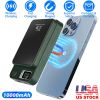 2 In 1 Magnetic Wireless Power Bank 10000mAh PD20W Fast Charger MagSafe Wireless Power Bank Fit for IOS Phones IOS Phone 14 Series And More