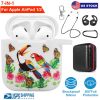Silicone Case for Apple AirPod 1 2 AirPods Protective Cover Skin w/Strap Ear Hooks Watch Band Holder