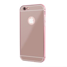 Slim Shock-resistant Mirror Case For iPhone 6 Plus/6s Plus (Option: IP6PMirrorCase RoseGold)