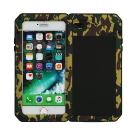 Rugged Shock-Resistant Hybrid Full Cover Case For iPhone 7 Plus (Option: CaseIP7PShockProofCase Camouflag)