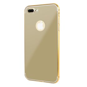 Slim Shock-resistant Mirror Case For iPhone 7 (Option: IP7MirrorCase CHAGold)