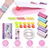 Bracelet Making Kit DIY Arts and Crafts Toys Kids Travel Activity Set Birthday Gifts For 6 7 8 9 10 11 12 Year Old Girls