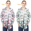 Women Open Front Cardigan Long Sleeve Shawl Neck Breathable Cardigan Well Collection w/ T-Shirt Tank Jeans Leggings