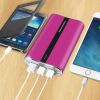 Portable Charger PowerMaster 20000mAh Power Bank Total 5.8A Output 3-USB Ports External
Battery Pack Portable Phone Charger for IOS Phone11/Pro/Max/8