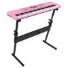 61 Keys Digital Music Keyboard Electric Piano Electronic Musical Instrument Kids Learning Keyboard with Microphone Stand for 3-12 Year Old Kids Girls