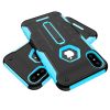 Rugged Phone Case for iPhone X Drop-protection Phone Case with Kickstand Heavy Duty Dual Layers Phone Protective Cover
