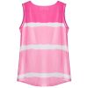 Women Tie-dye Sleeveless Tank Tops Summer Loose T Shirts Tops Button Down Shirts Vest Blouse Plus Size