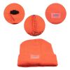 Unisex 5 LED Knitted Beanie Winter Warm Hat Camping Jogging Running Cap Headlamp