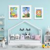 11.69x16.53in Kids Art Frame Front Opening Wooden Frame Artwork Display Storage Frame A3 Picture Frame Wall Display for Photo Art Projects Picture Chi