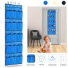 Over the Door Shoes Rack 20-Pocket Organizer 5-Layer Hanging Storage Shelf for Kids Shoes Closet Cabinet Slippers Small Toys