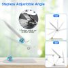 Laptop Stand Riser Stepless Angle Adjustable Ergonomic Notebook Holder Heat Dissipation Notebook Elevator for Laptop Tablet Drawing Board up to 15.6in