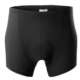 Men\'s Cycling Underwear Shorts 3D Padded Bike Underwear Shorts Breathable Moisture Absorbing Quick Dry (Option: ToolPaddedCycling M)
