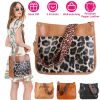 Women Fashion Leather Crossbody Bag Shoulder Bag Casual Handbag with Flexible Wearing Styles Adjustable Guitar Strap
