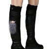 Women Winter Crochet Knit Leg Warmers