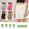 Women\'s High Waist Biker Shorts Tummy Control Pants Athletic Leggings Spandex Booty Shorts with 6.3In Inseam No Front Seam for Workout Yoga Running V