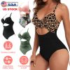 Women’s One Piece Swimsuit Beachwear Swimwear Tummy Control Cutout High Waist Bathing Suit Wrap