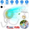 Portable Baby Stroller Fan Rechargeable Handheld Fan with Flexible Tripod Clip On Desktop Hanging Fan 3 Gear Speed 360° Tilt Head