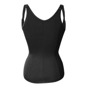 Zippered Waist Trainer Corset Waist Tummy Control Body Shaper Cincher Back Support with Adjustable Straps for Women (Option: BodyShaper M)