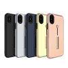 Finger Strap Phone Case for iPhone X Drop-protection Finger Ring Rugged Phone Case with Kickstand Dual Layer Case