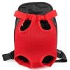 Dog Carrier Backpack Legs Out Front Pet Backpack Carrier Travel Bag Adjustable Shoulder Straps for Hiking Camping Shopping Biking