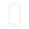 Screen Protector for iPhone 6 Plus 3D Edge Tempered Glass Phone Screen Saver HD Anti-Scratch Tempered Glass Film