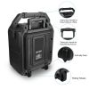Portable Wireless Party Speaker with Disco Lighting