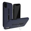 Finger Strap Phone Case for iPhone X Drop-protection Finger Ring Rugged Phone Case with Kickstand Dual Layer Case