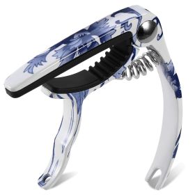 Universal Acoustic Guitar Capo 3 in 1 Zinc Alloy for Acoustic Electric Guitar Classical Acoustic Guitar Ukulele Guitar Tuning Accessories (Option: GuitarTriggerClamp Ceramic)