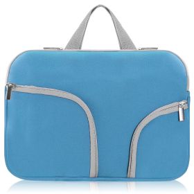 Portable Laptop Sleeve Bag for Macbook Air 11"13"12"15" Notebook Protector Case Carry Bag (Option: LaptopBag 13inBLU)