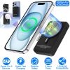 10000mAh Magsafe 3 In 1 Portable Charger PD22.5W Magnetic Fast Charger Fast Charging Power Bank Fit For IOS Phone 15/14 Samsung Galaxy S24 And More