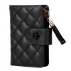 Women Wallet PU Leather Lady Clutch Case Credit Card Holder ID Card Window Coin Purse w/ Tassel For Girls
