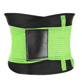 U-Shaped Slimming Waist Belt Body Abdominal Shapewear Sport Tummy Cincher Bands Office Ladies Postpartum Mothers (Option: WaistShaper SGreen)