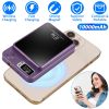 2 In 1 Magnetic Wireless Power Bank 10000mAh PD20W Fast Charger MagSafe Wireless Power Bank Fit for IOS Phones IOS Phone 14 Series And More