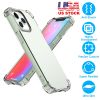 Shockproof Clear Phone Case Soft TPU Transparent Phone Cover Anti-Shock Ultra-Thin Phone Case Cover Fit for iPhone 14/14Plus/14Pro/14Pro Max/13/13Pro/