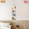 5x7IN Wall Hanging Picture Collage Frame 5-Opening Wall Decor Without Mat Rustic Style Wood Photo Frame Display