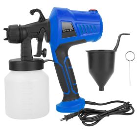 700W Electric Paint Sprayer Handheld HVLP Spray Painter Painting Spray Gun For Fences Brick Walls w/ 3 Spray Patterns 800ML Detachable Cup (Option: PaintSprayer Blue)