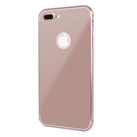 Slim Shock-resistant Mirror Case For iPhone 7 (Option: IP7MirrorCase RoseGold)