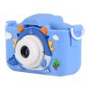 Dinosaur Kids Selfie Camera Cartoon Camera 48MP 1080P HD Digital Camera with Cartoon Case Card Reader 32G MMC Card for Boys Girls Aged 6+ Years Old