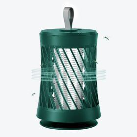 Rechargeable Mosquito Killer Lamp Bug Zapper with Night Light Strap Mosquito Catcher with Max 10594 Cubic Feet Range UV Light for Indoor Outdoor (Option: BugZapper Green)