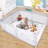 50x50IN Baby Play Mat Non-Slip Baby Crawling Mat Foldable Playpen Mat Machine Washable for Newborns Infants Babies Toddlers