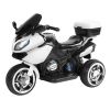 3 Wheel Motorcycle For Kids Aged 1-6 Battery Powered Ride On Toy Electric Tricycle w/Music Story Broadcasting Headlight Rear Light Forward Reverse