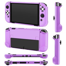 Protective Shell Cover Hard Dockable Case Fit For Nintendo Switch OLED Joy Con Shell (Option: GameCase Purple)