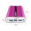 Portable Charger PowerMaster 20000mAh Power Bank Total 5.8A Output 3-USB Ports External
Battery Pack Portable Phone Charger for IOS Phone11/Pro/Max/8