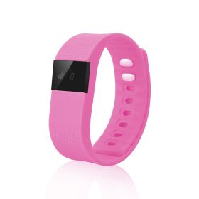 Fitness Tracker Activity Tracker Watch IP56 Waterproof Bracelet Fitness Band Sleep Monitor Pedometer Sedentary Reminder Call Message Notification (Option: ToolSmartBand Pink)